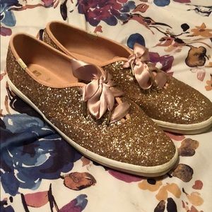 Kate Spade Rose Gold Keds